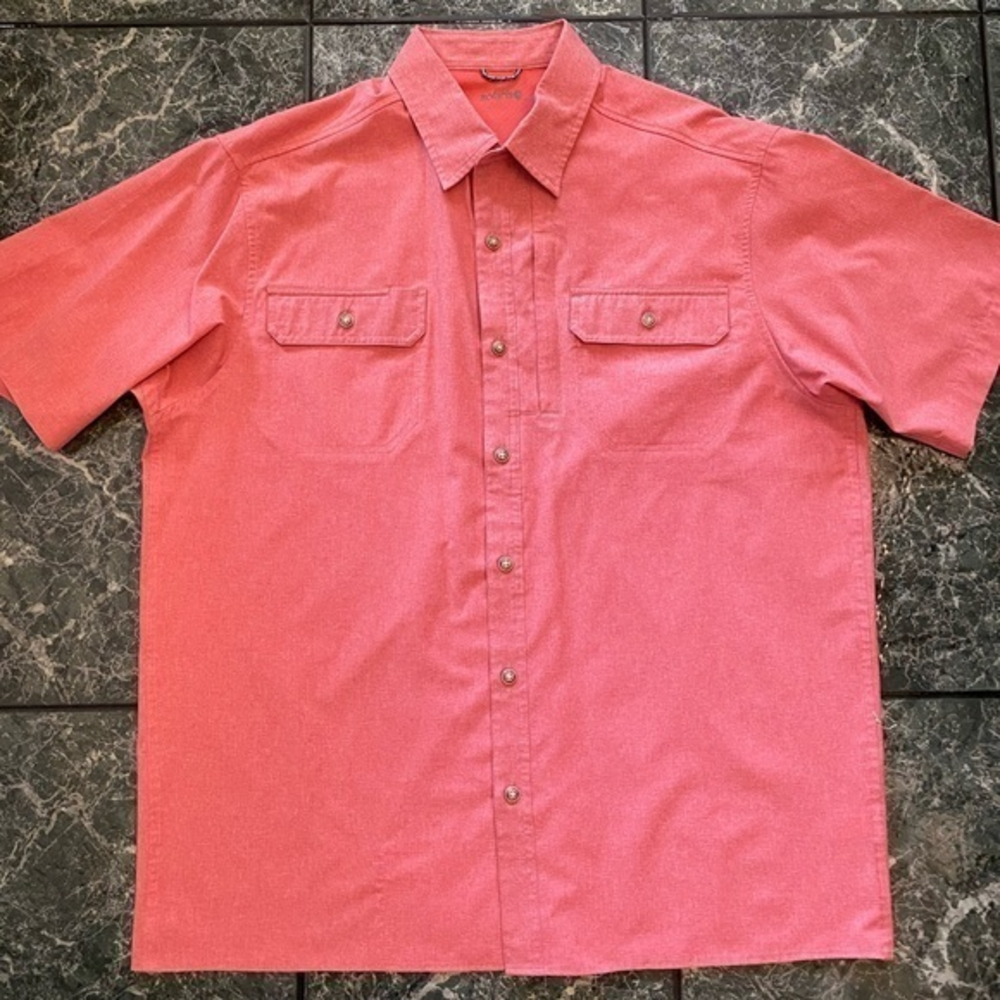 Solaris Mens Outdoor Short Sleeve‎ Capeback Sportshirt